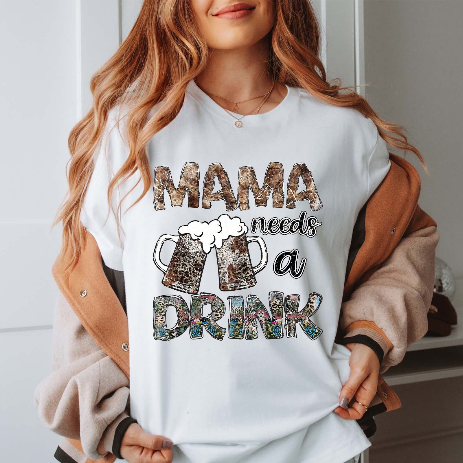 funny mama needs a drink shirt for moms cute drunk mama t shirt perfect for mothers day gifts and mom life g12tt