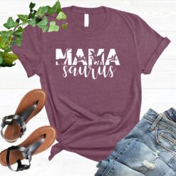 funny mama saurus shirt for moms cute dinosaur mom t shirt best mom ever tee with tea rex design 875im