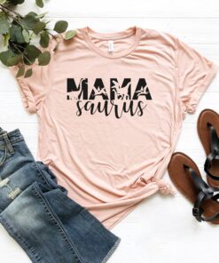 funny mama saurus shirt for moms cute dinosaur mom t shirt best mom ever tee with tea rex design nd730