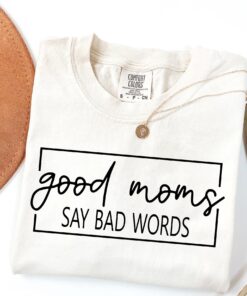 funny mama shirt for mom life good moms say bad words tee cute mom to be shirt for mothers day gifts 5vb2n