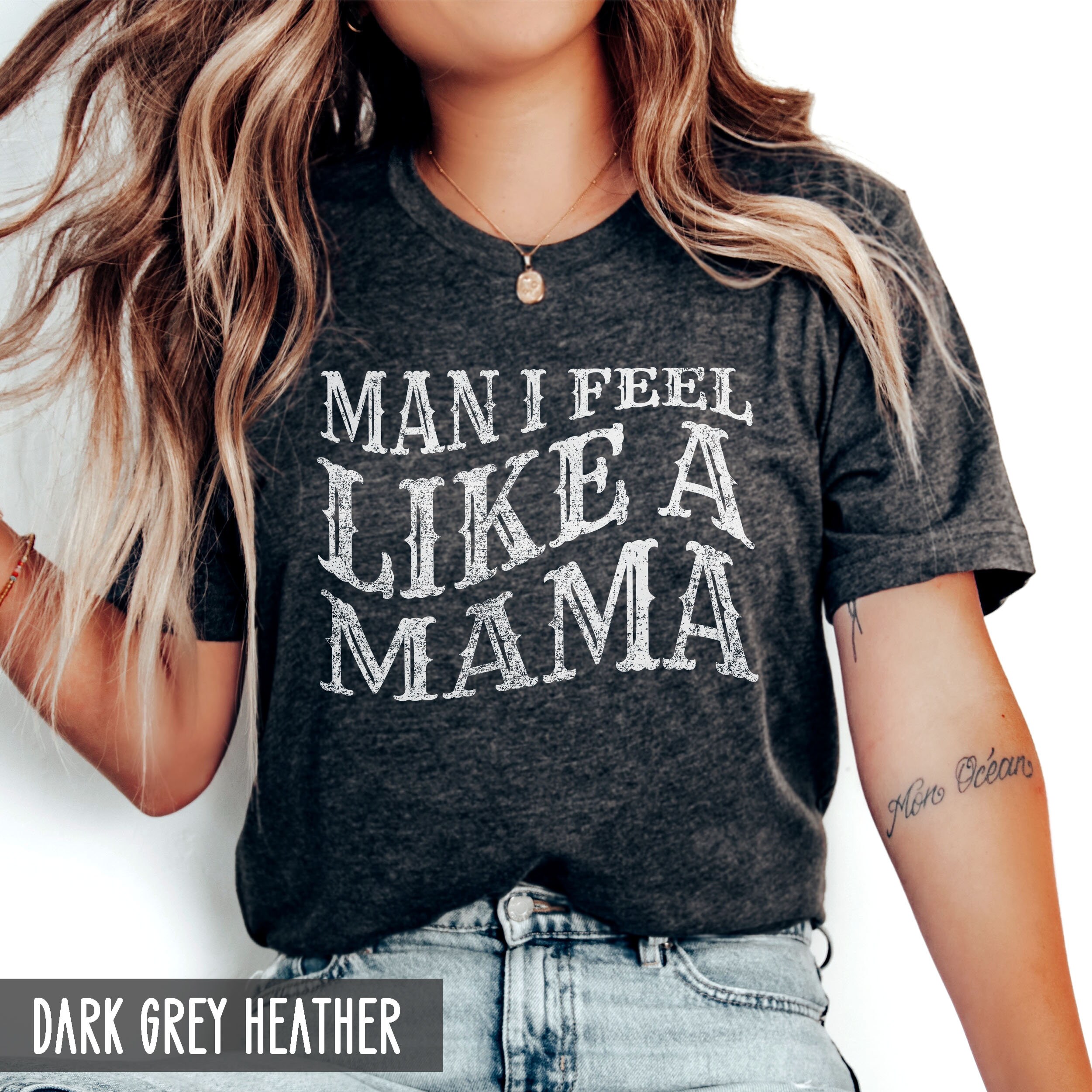 funny mama shirt man i feel like a mama country western mom shirt pregnancy announcement baby reveal gift for new mothers dbwlw