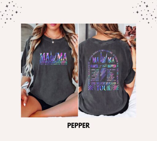 funny mama shirt some days i rock it motherhood t shirt best mom ever gift for mothers day vintage style tee qlmkb