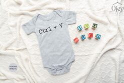 funny matching family shirts ctrl c ctrl v mom and kids tees unique mother daughter gifts for mothers day gh44s scaled