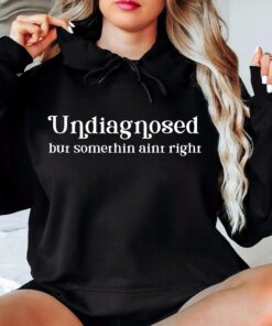 funny mental health hoodie for moms undiagnosed but something aint right trendy mothers day gift cxw8w