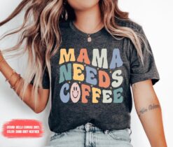 funny mom coffee shirt for coffee lovers cute trendy mom life t shirt perfect for mothers day gifts and everyday wear pkadj