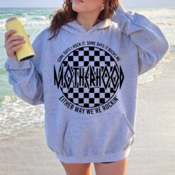 funny mom hoodie some days i rock it motherhood rock skeleton womens hoodie for moms qwtto