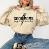 Funny Mom Hoodie with Sarcastic Quote Good Moms Say Bad Words Cute Mom Sweatshirt for Mothers Day Gift