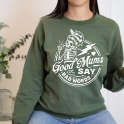 funny mom life shirt good moms say bad words t shirt best mom ever gift for mothers day unique mom life tee vxkab