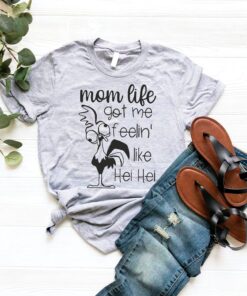 funny mom life shirt got me feeling like hei hei quarantine birthday gift cute mom tee for best mom ever jklix