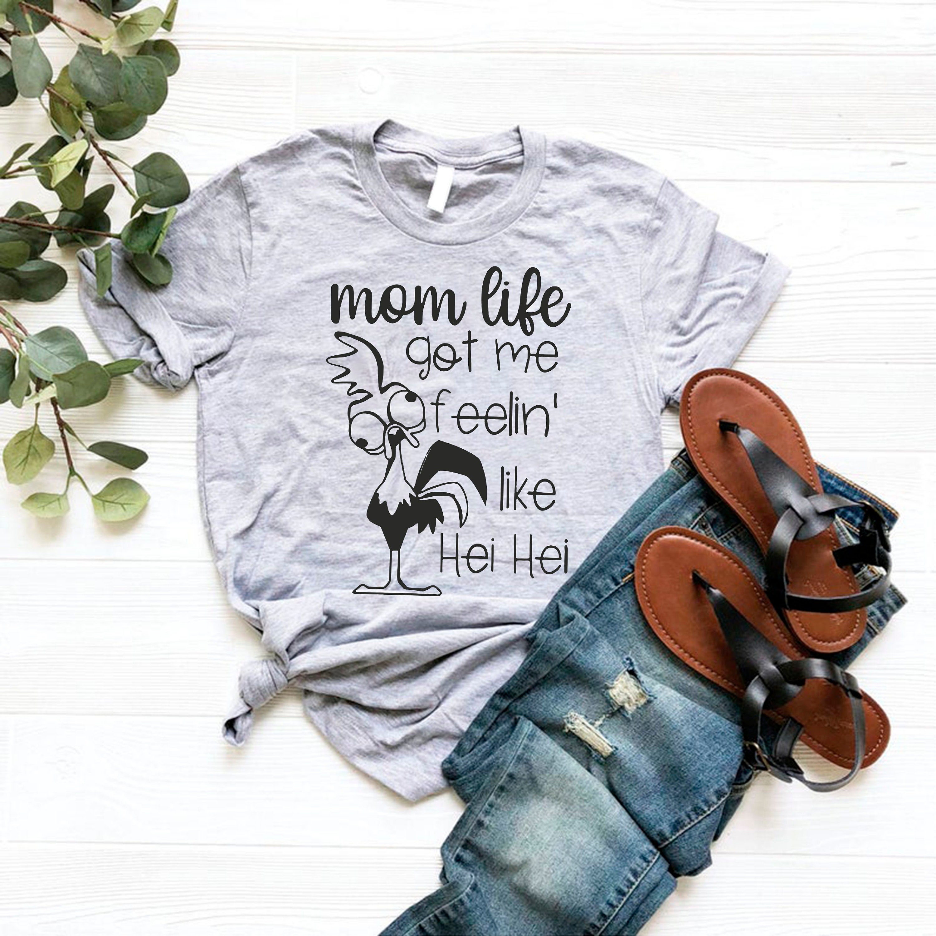 funny mom life shirt got me feeling like hei hei quarantine birthday gift cute mom tee for best mom ever jklix scaled