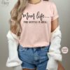 funny mom life shirt the hustle is real best mom ever shirt for mothers day gifts cool mom t shirt jypwp