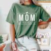 Funny Mom Mode T-Shirt for Mothers All Day Every Day Boho Style Mama Shirt Cute Motherhood Tee Best Mom Shirt