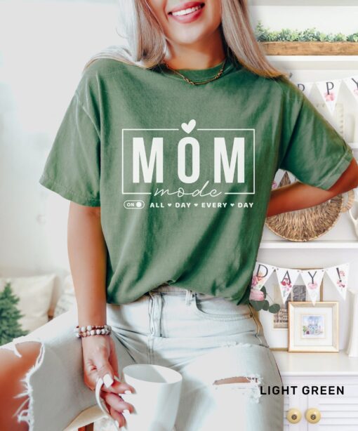 funny mom mode t shirt for mothers all day every day boho style mama shirt cute motherhood tee best mom shirt bd7kc scaled