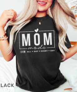 funny mom mode t shirt for mothers all day every day boho style mama shirt cute motherhood tee best mom shirt o17hl