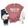 funny mom of two pregnancy shirt zoo theme cute mom life t shirt new mom gift petting zoo humor tee km2xn
