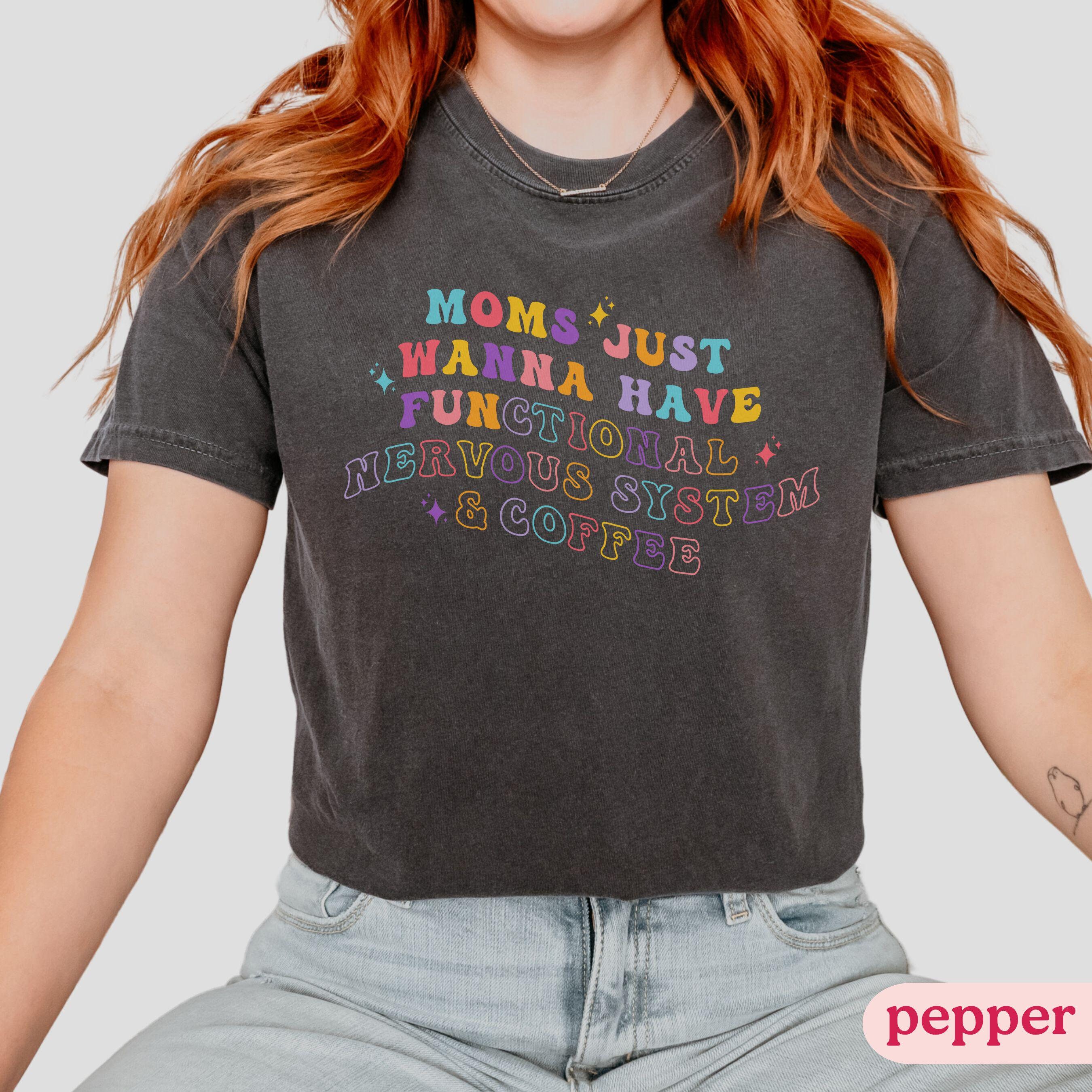 funny mom shirt coffee mama tee for mom life new moms feminist mama baby announcement toddler mom gift 5mea5 scaled