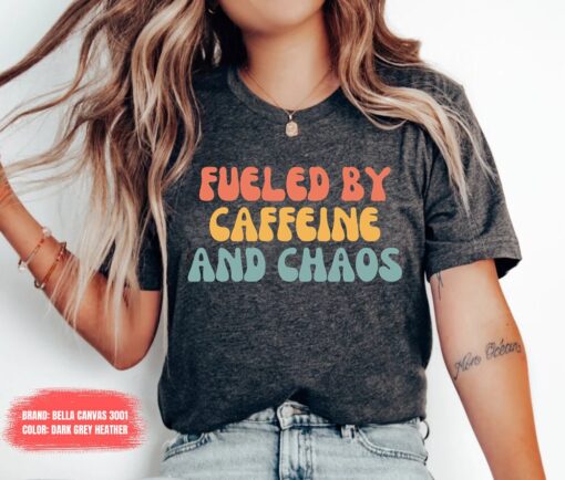 funny mom shirt for coffee lovers busy moms kindergarten and preschool teachers mothers day gift idea 7u557