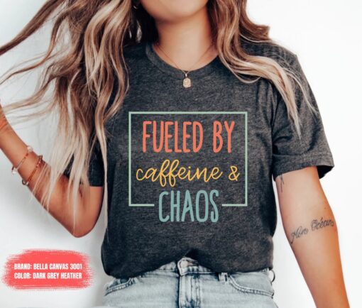funny mom shirt for coffee lovers busy women new mom tee mothers day shirt for kindergarten and preschool teachers nakas