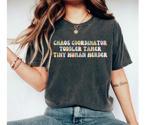 funny mom shirt for teachers daycare nanny childcare kindergarten best mom ever t shirt for mothers day frfjb