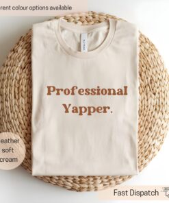 funny mom shirt for women retro boho style cute minimalist yapper t shirt gift for girlfriend wife mothers day htdzr