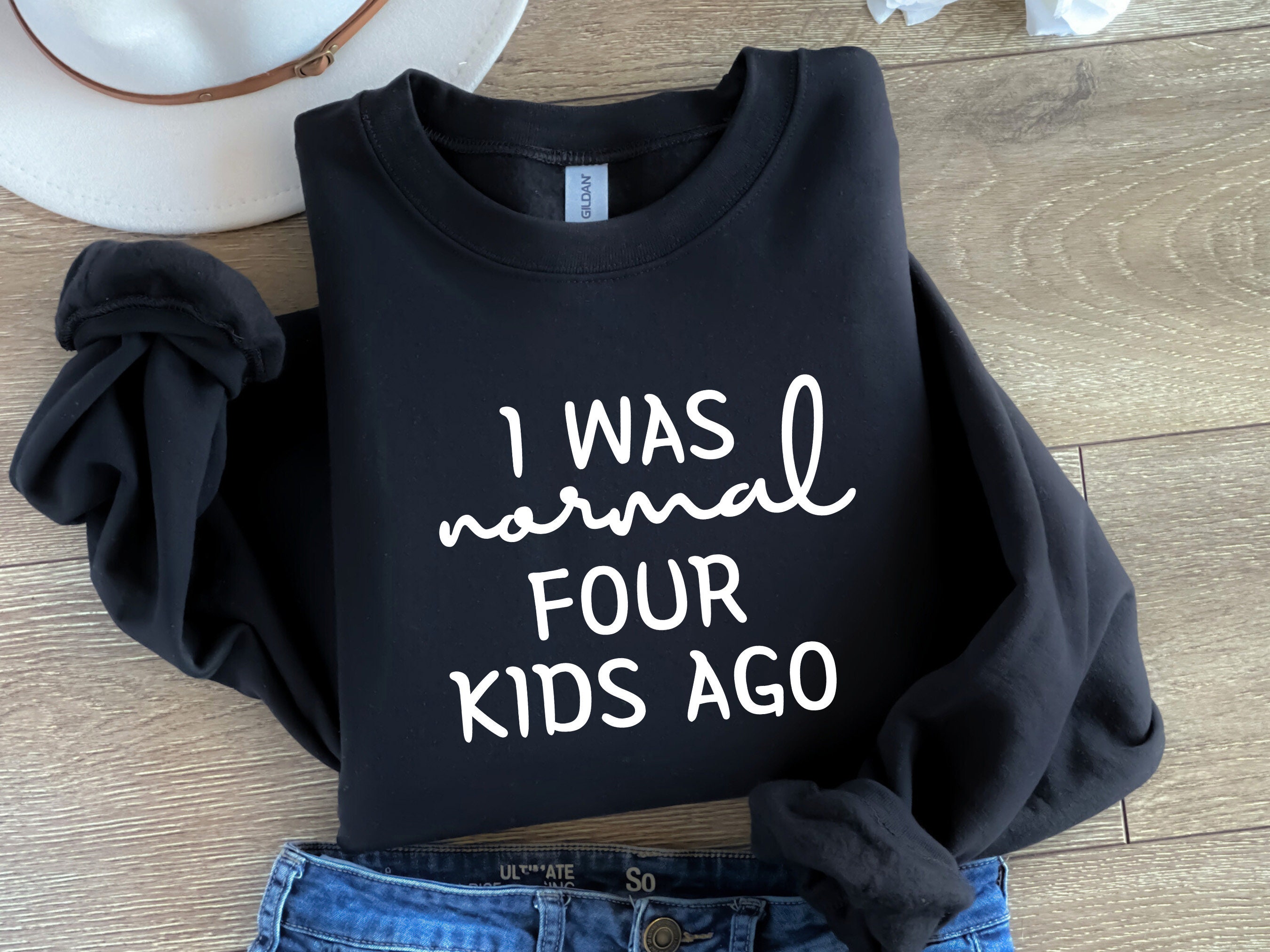 funny mom shirt i was normal 4 kids ago t shirt cute mom life tee for mothers day gifts best mom ever shirts kjtke scaled