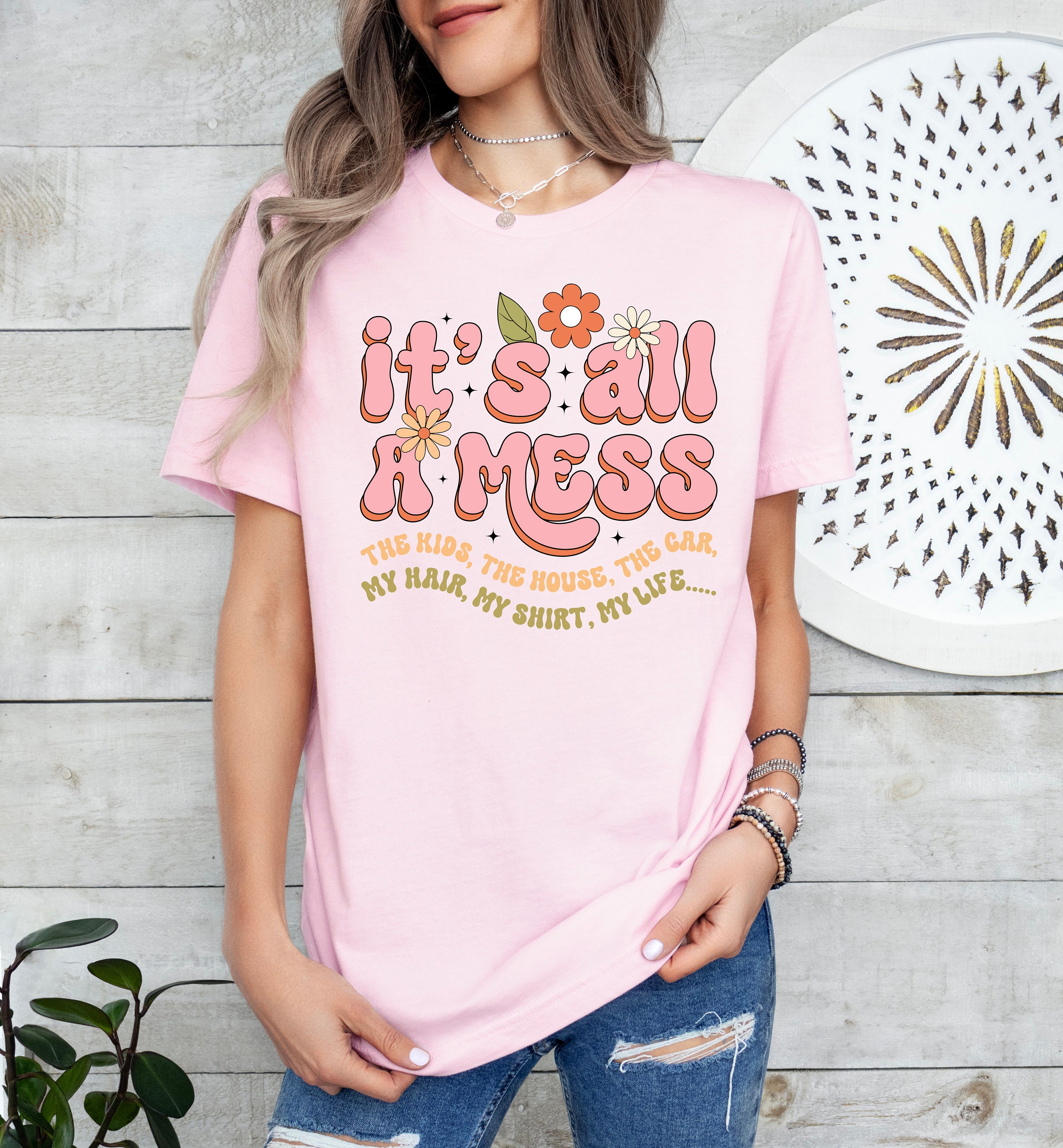 funny mom shirt retro mama its all a mess hot mess mom t shirt best mom ever mothers day gift for moms wykxt scaled