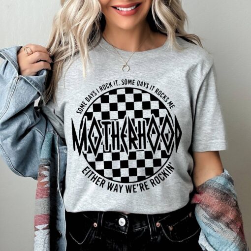 funny mom shirt some days i rock it motherhood rock skeleton t shirt best mom ever gift for mothers day aorlz