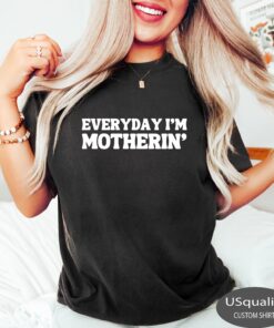 funny mom shirt with sayings for baby shower gift cute mom t shirt for best mom ever and mom life celebrations sq2ca