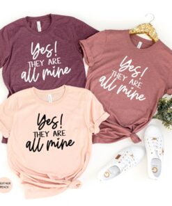 funny mom shirt yes they are all mine t shirt for mothers day sarcastic mom life tee perfect for mother to be and gifts yhztv