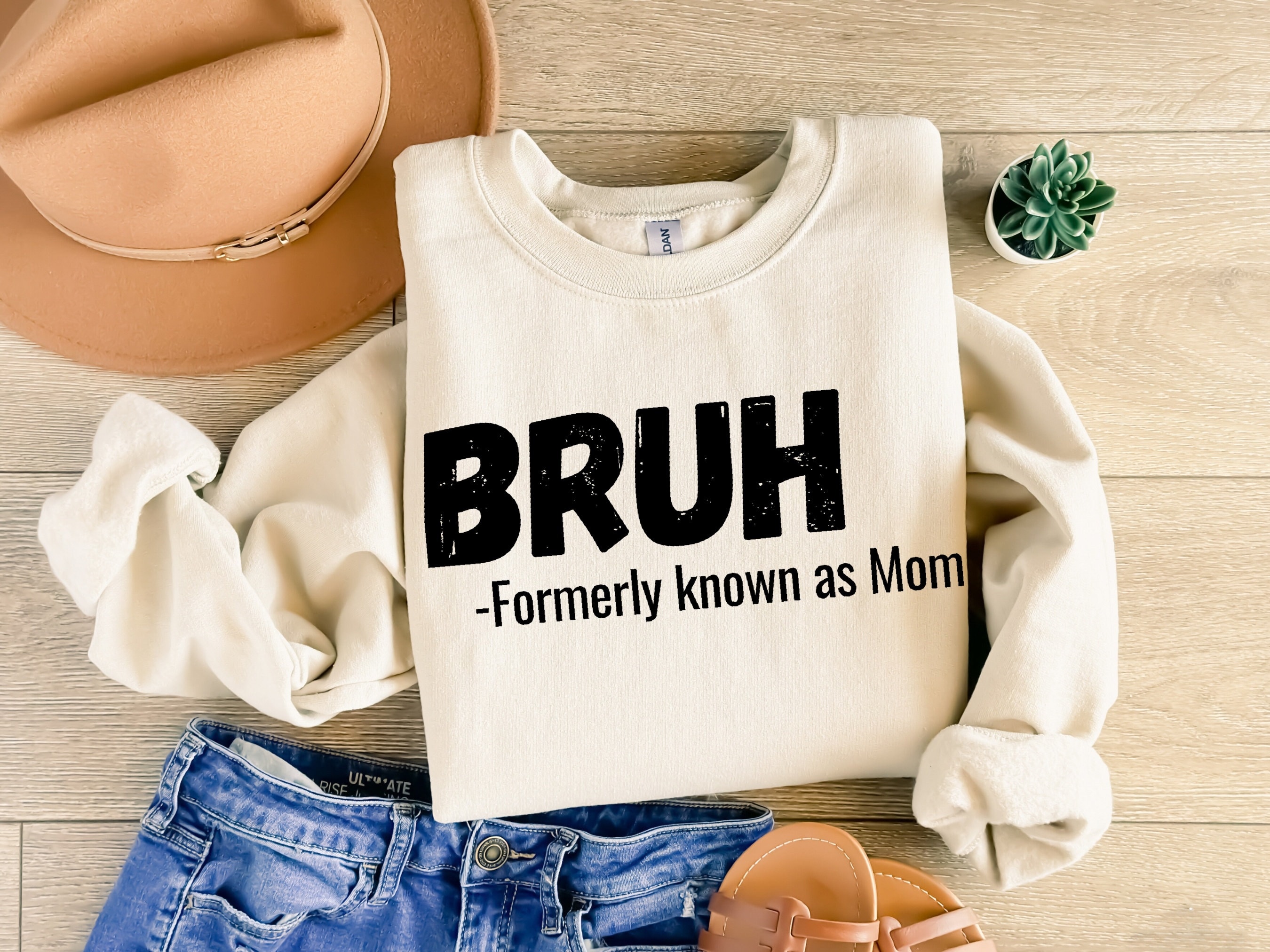 funny mom sweatshirt bruh formerly known as mom best mom ever shirt for mothers day unique gift for moms fat4o scaled