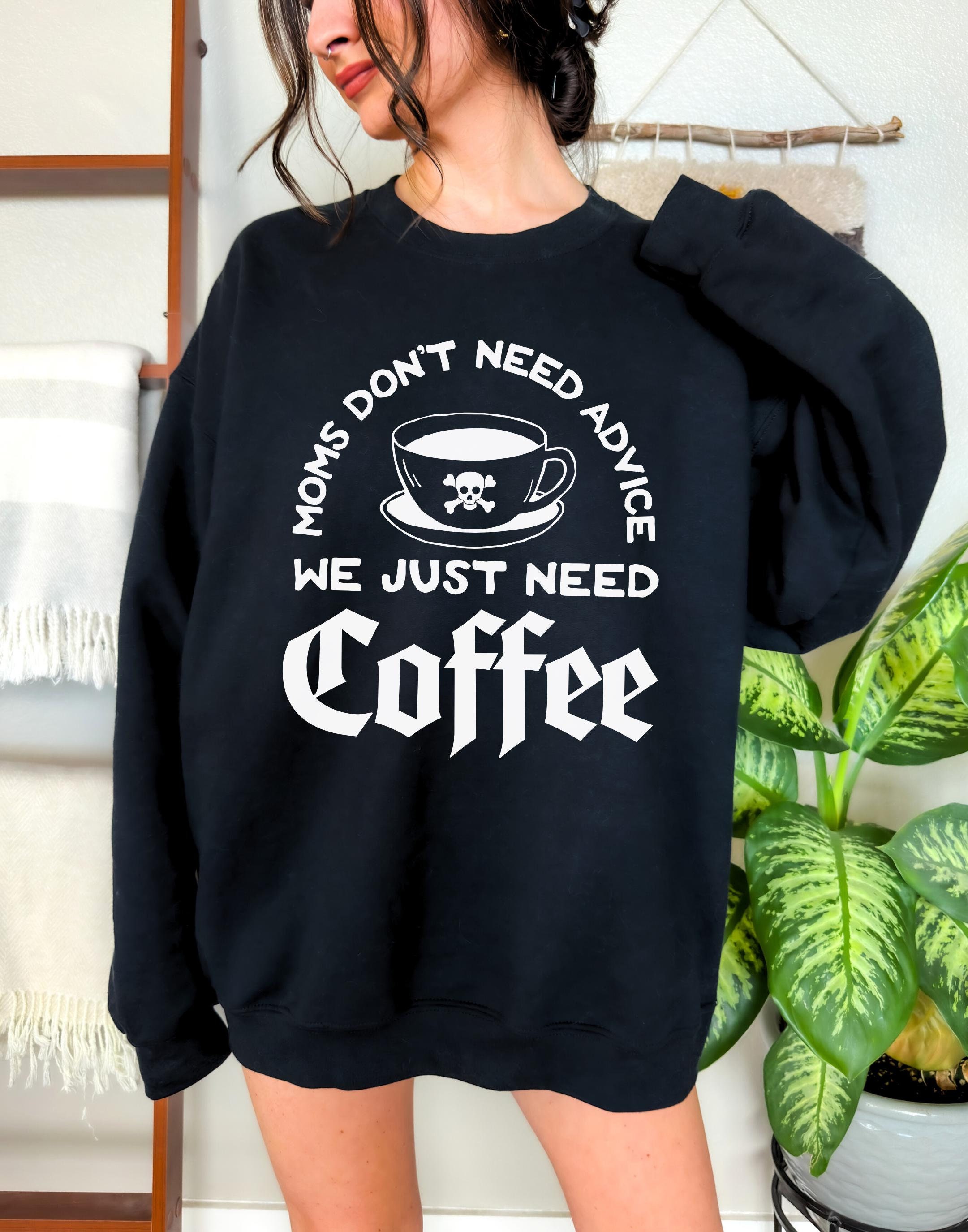 funny mom sweatshirt coffee vintage mama crewneck for women best mom gift retro edgy mothers day apparel eloom scaled