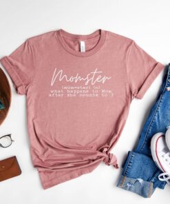 funny momster shirt with sarcastic definition for mom life unique mothers day t shirt gift for moms 3jpxg