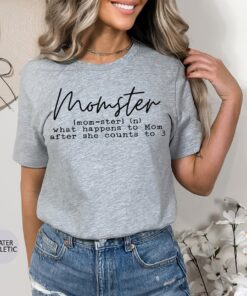 funny momster shirt with sarcastic definition for mom life unique mothers day t shirt gift for moms azuie