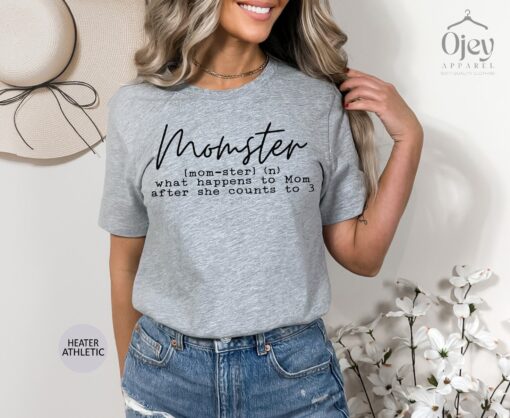 funny momster shirt with sarcastic definition for mom life unique mothers day t shirt gift for moms azuie