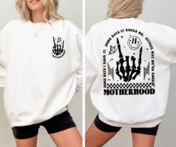 funny motherhood sweatshirt some day i rock it retro skeleton mom shirt unique gift for moms and mothers day pjkho