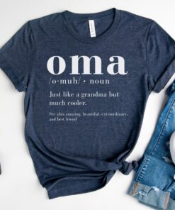 funny oma definition shirt for german grandma pregnancy reveal mothers day gift grandmother birthday gift t shirt dbvvg