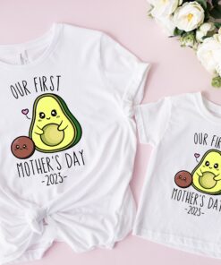 funny our first mothers day shirt matching mom and baby avocado shirt unique mothers day gift ideas for moms x6ipc