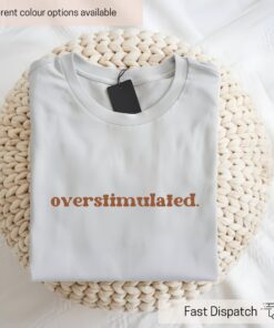 funny overstimulated mom shirt retro boho minimalist t shirt cute gift for wife girlfriend best mom ever srsnz