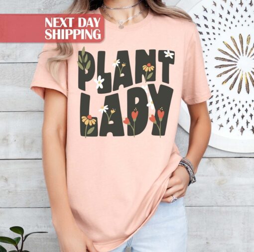 funny plant lady shirt for plant lovers floral mom t shirt boho mama gift for her unique plant mama apparel 8vnsa