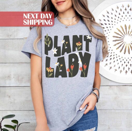 funny plant lady shirt for plant lovers floral mom t shirt boho mama gift for her unique plant mama apparel