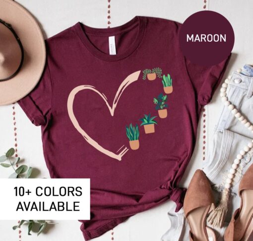 funny plant lover shirt for women cute gardening t shirt plantaholic gift for mothers day unique plant lady tee dhtrc