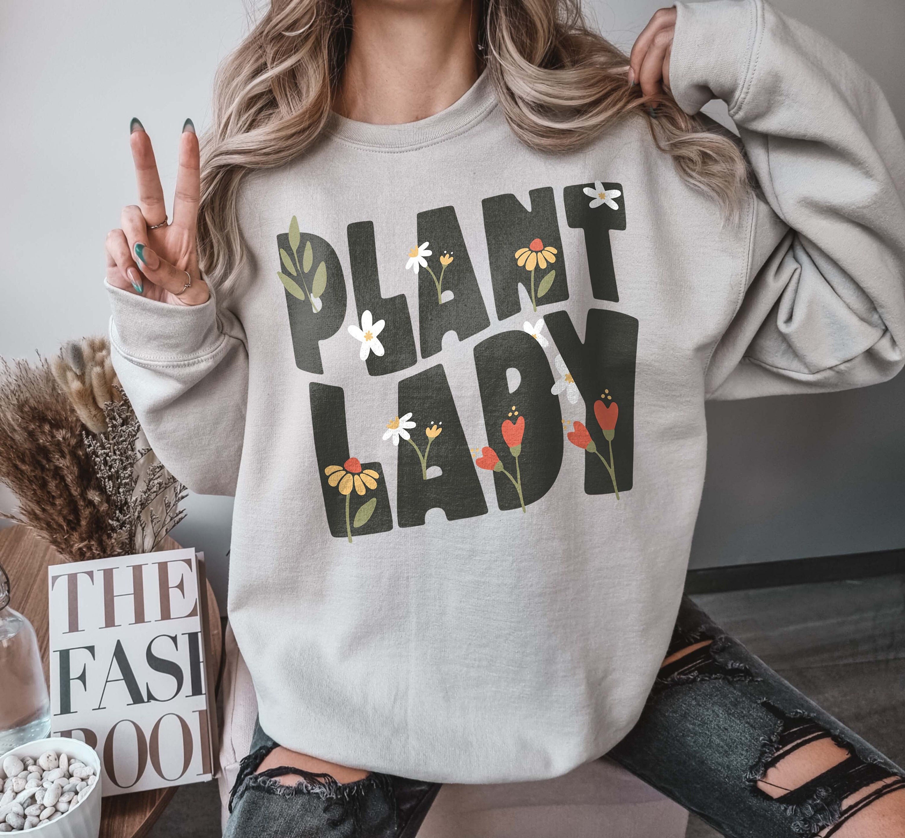 funny plant mom sweatshirt for plant lovers boho mama floral design unique gift for plant lady and moms 16a90 scaled