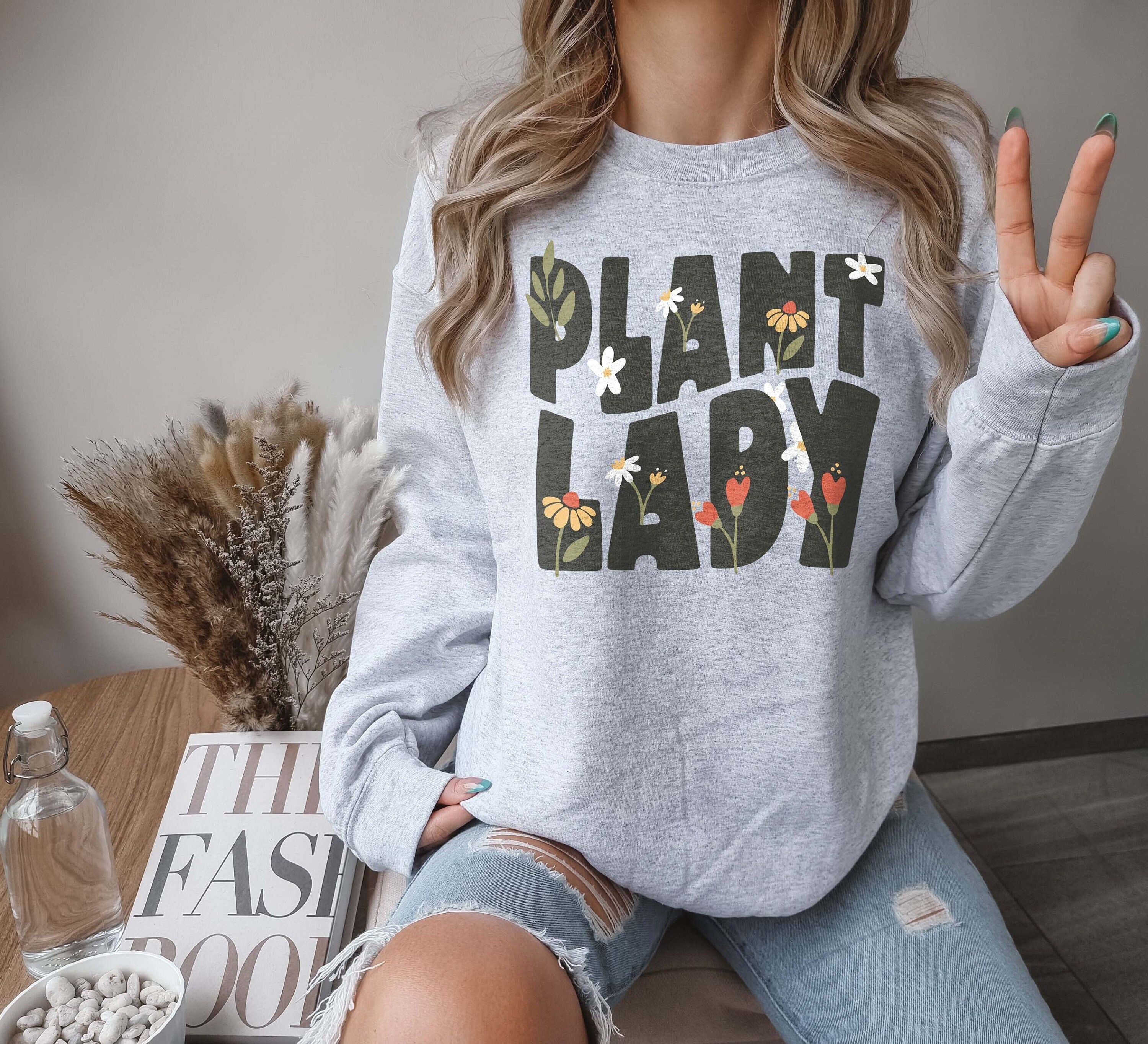 funny plant mom sweatshirt for plant lovers boho mama floral design unique gift for plant lady and moms h9dqb scaled