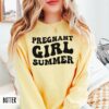 funny pregnancy sweatshirt for mom to be summer baby announcement unisex crewneck gift for new moms 7e2ys