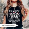 funny raccoon nurse christmas shirt for er nurses emergency department holiday t shirt unique gift for nurses 03jpj