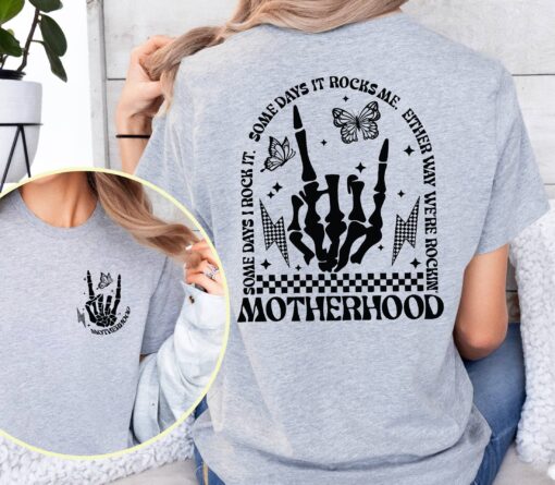 funny rocking motherhood shirt for moms some day i rock it tee trendy mom life t shirt unique gift for mothers veibp