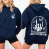 funny rocking motherhood skeleton hoodie for moms trendy mom life apparel unique mothers day gift idea ektok