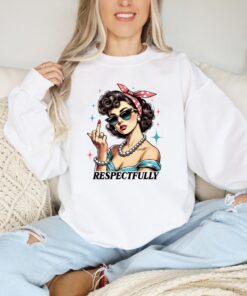 funny sarcastic womens shirt mental health tee meme shirt fuck that respectfully humor top for unique gifts ddkoo