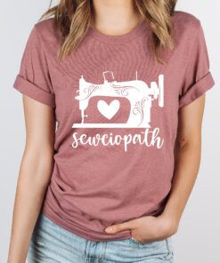 funny sewing shirt for women sewciopath tee sewing lover gift quilter mom shirt unique crafting apparel bipgt