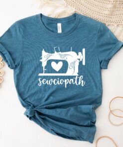 funny sewing shirt for women sewciopath tee sewing lover gift quilter mom shirt unique crafting apparel p1eas